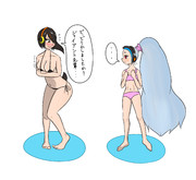 ジャイアント先輩とジャイアントなコウテイ