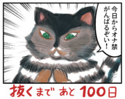 100日後に抜くネコ