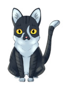 【モングラ素材】みるくちゃん