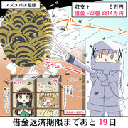 30億円の借金を返済するチノちゃん 11日目