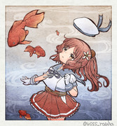 屋代ちゃんと金魚