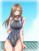 水本ゆかり×競泳水着