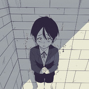 怖そうな人に追い詰められちゃったルウ君