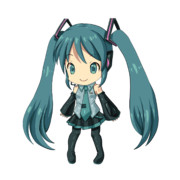 【ボカロ絵】ちっちゃなミクちゃん..完成！