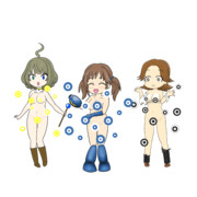 im@s架空戦記×ロックマン３　ティウン三人衆