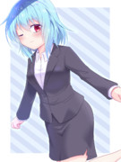 フォーマルスーツ小傘ちゃん