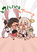 霧島とポーラに遭遇した！！