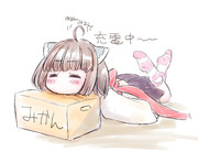 野生のきりたん充電中～♪