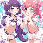 紫藤める ニコニコ静画 イラスト