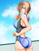 水本ゆかり×競泳水着