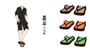 【MMD衣装配布】甚平ver2