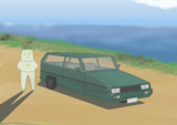 海に来たRU大根