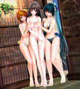 【今日のミクお姉さん】ぺたぺたぁ…♡