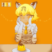 【リプきた番号の色で絵を描く】サーベルタイガーちゃん