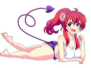 シャミ子のオッパイ残暑見舞い!