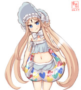 水着アビーガチャ祈願絵