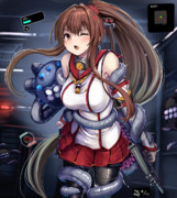 抵抗する大和さん