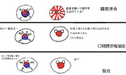 日本と韓国のポーランドボール