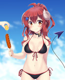 シャミ子が水着でＢＢＱでフランクフルトで二期決定！
