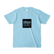 Tシャツ ライトブルー URBAN_SURF!