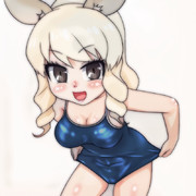 スク水は軽いのですわ