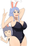 バニー釣りキチおばさん