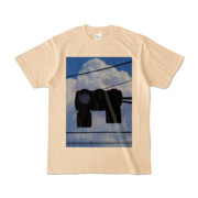 Tシャツ ナチュラル 雲と信号
