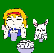 映画を見るICG姉貴