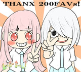 ヒーローちゃんTHANX200FAVs!