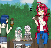 第24駆逐隊とバーベキュー