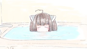 暑すぎて水風呂～