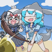 バンドウイルカ けものフレンズ ニコニコ静画 イラスト