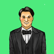 笑顔のおっさん ニコニコ静画 イラスト