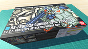 ガンダム試作2号機 サイサリス / 16色ドット絵ガンプラ箱絵風3D