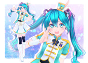 カルも式マーチングバンドミクさん配布