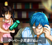人魚姫２を書こうとしているアンデルセン
