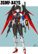 デスティニーガンダム ニコニコ静画 イラスト