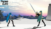 【20夏MMDふぇすと展覧会】第5期MMD剣王戦1回戦静画