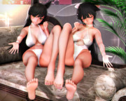 【あたかおルーム】あたかお姉妹の きれいな足先…♡