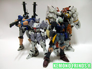 【けもフレR】開拓者カルテット（ガンプラ版）