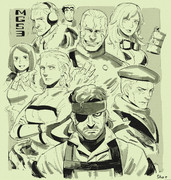 メタルギアソリッド ニコニコ静画 イラスト