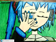 Miku Chan Has Fingernails Letter Played Daylight