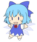 ぬいぐるみ風チルノ