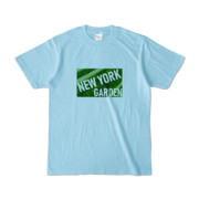 Tシャツ | ライトブルー | NEW_YORK_GARDEN