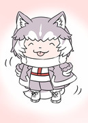 よくたべるときのイエイヌちゃん