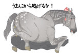 緊張してちょっとしか出ない馬NNNさん