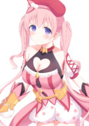 困り顔なツムギちゃん