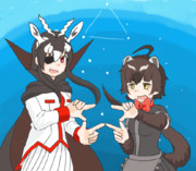 ブラックバック けものフレンズ ニコニコ静画 イラスト
