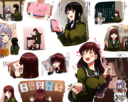 一年前に巣立った初期艦ｓからお手紙が届いた大井っち