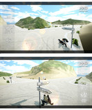 【配布】海外風のとある道（MMDステージ）